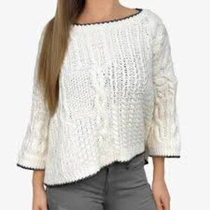Victoria's Secret Cream Cable Knit Sweater